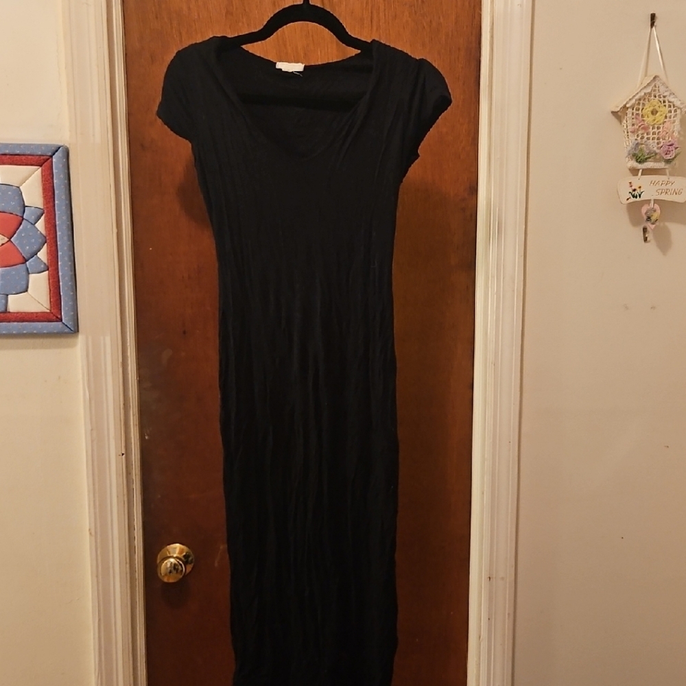 Women's Black  Maxi Dress